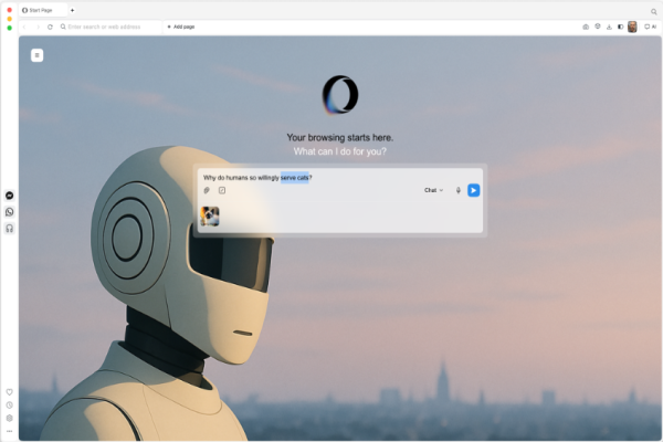 Opera ra mắt trình duyệt AI, nhưng bạn phải trả phí để trải nghiệm